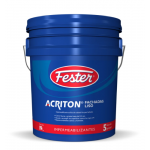 Fester Acriton Fachadas Liso Blanco Cubeta 19 litros